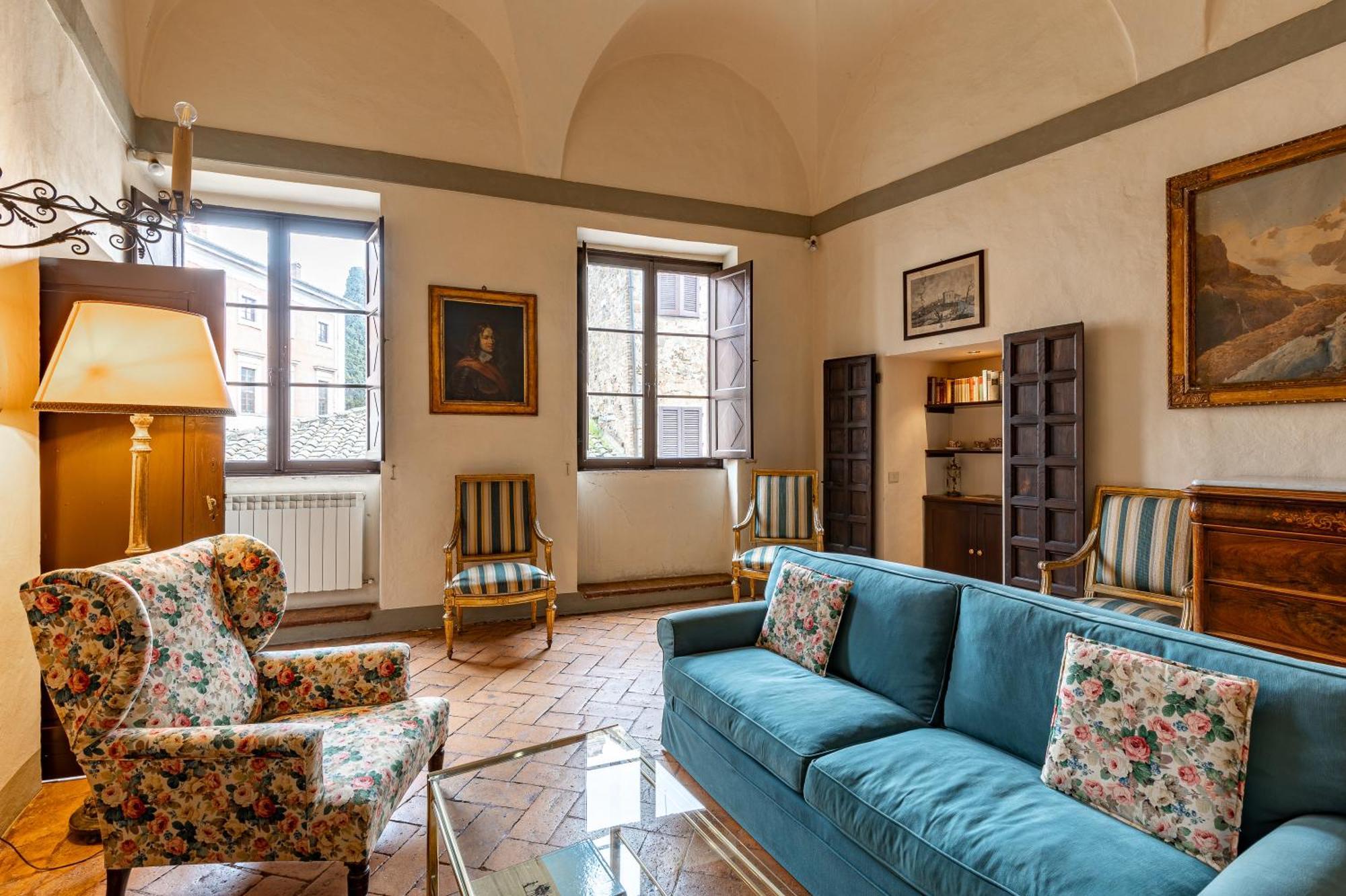 산퀴리코도르시아 Palazzo Costanti - A 8 Minuti Dalle Terme 아파트 외부 사진